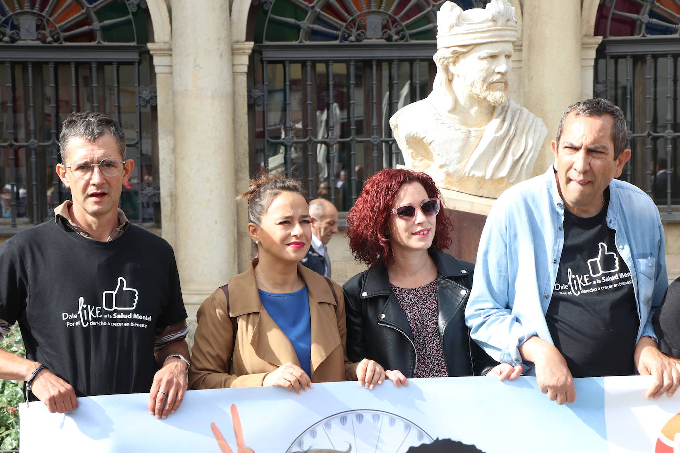Acto institucional del Día Mundial de la Salud Mental en León. 