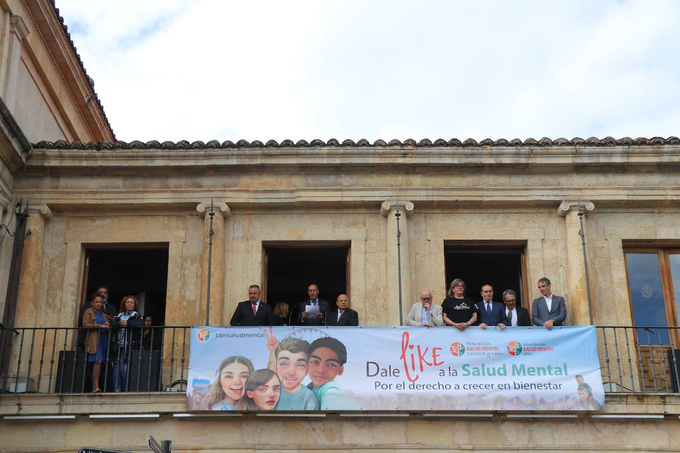 Acto institucional del Día Mundial de la Salud Mental en León. 
