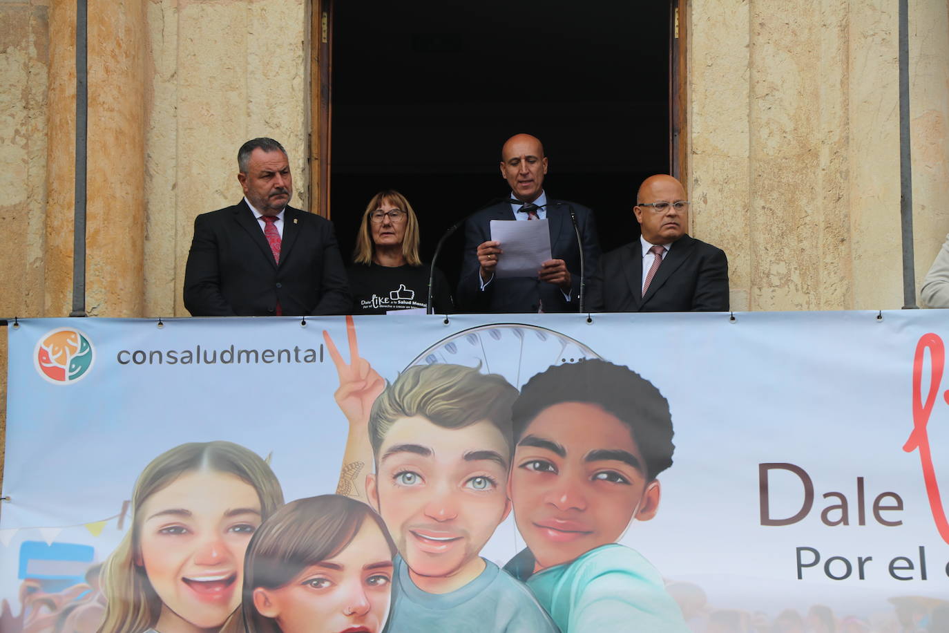 Acto institucional del Día Mundial de la Salud Mental en León. 