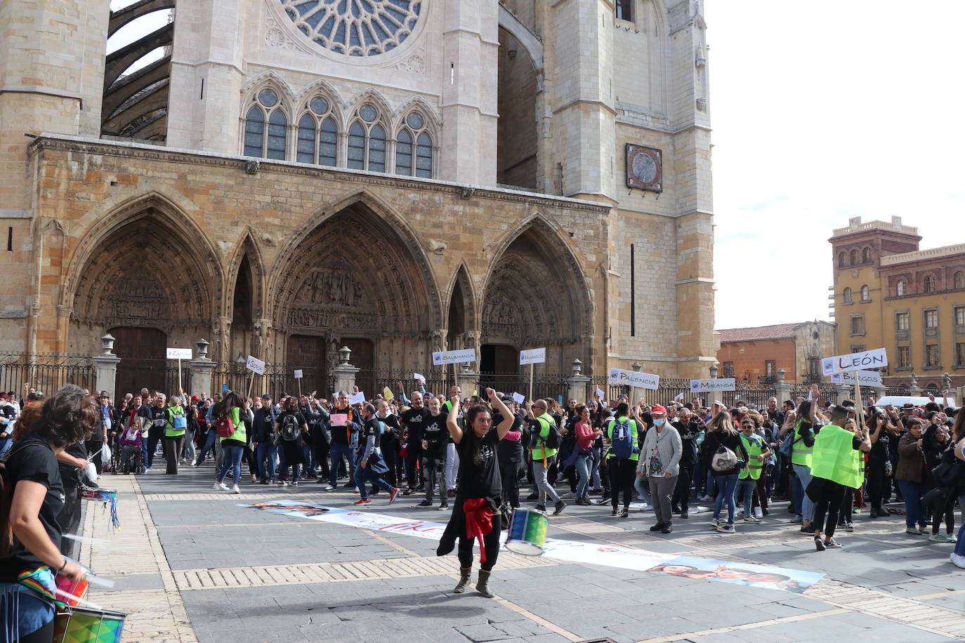 Acto institucional del Día Mundial de la Salud Mental en León. 