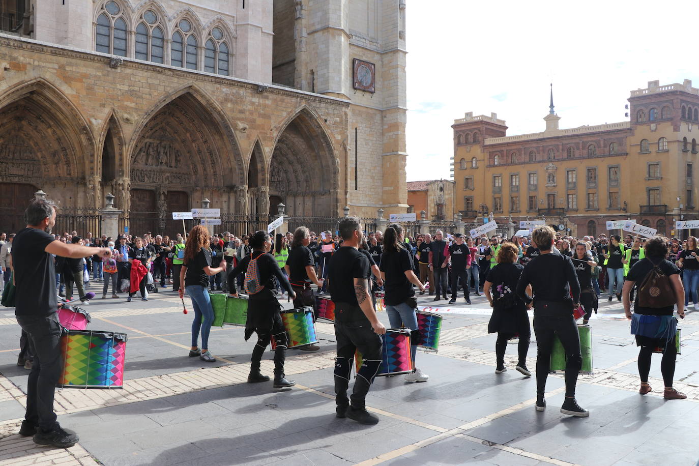 Acto institucional del Día Mundial de la Salud Mental en León. 