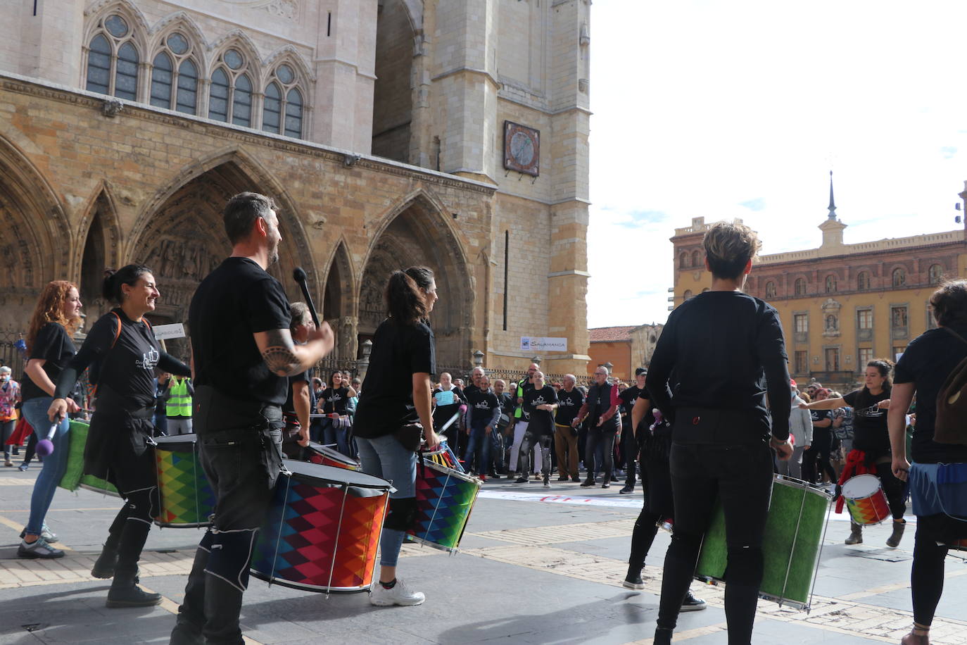 Acto institucional del Día Mundial de la Salud Mental en León. 