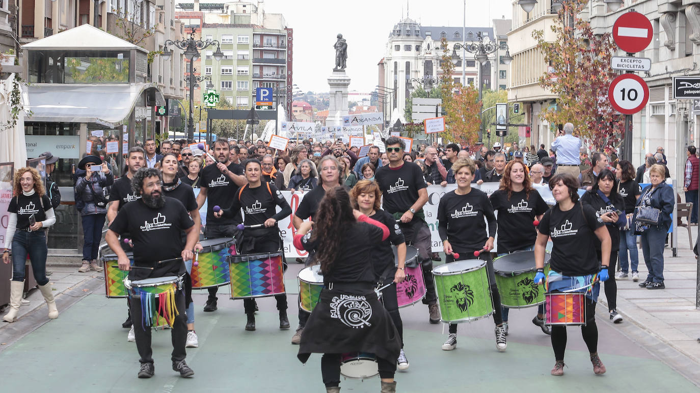 Acto institucional del Día Mundial de la Salud Mental en León. 