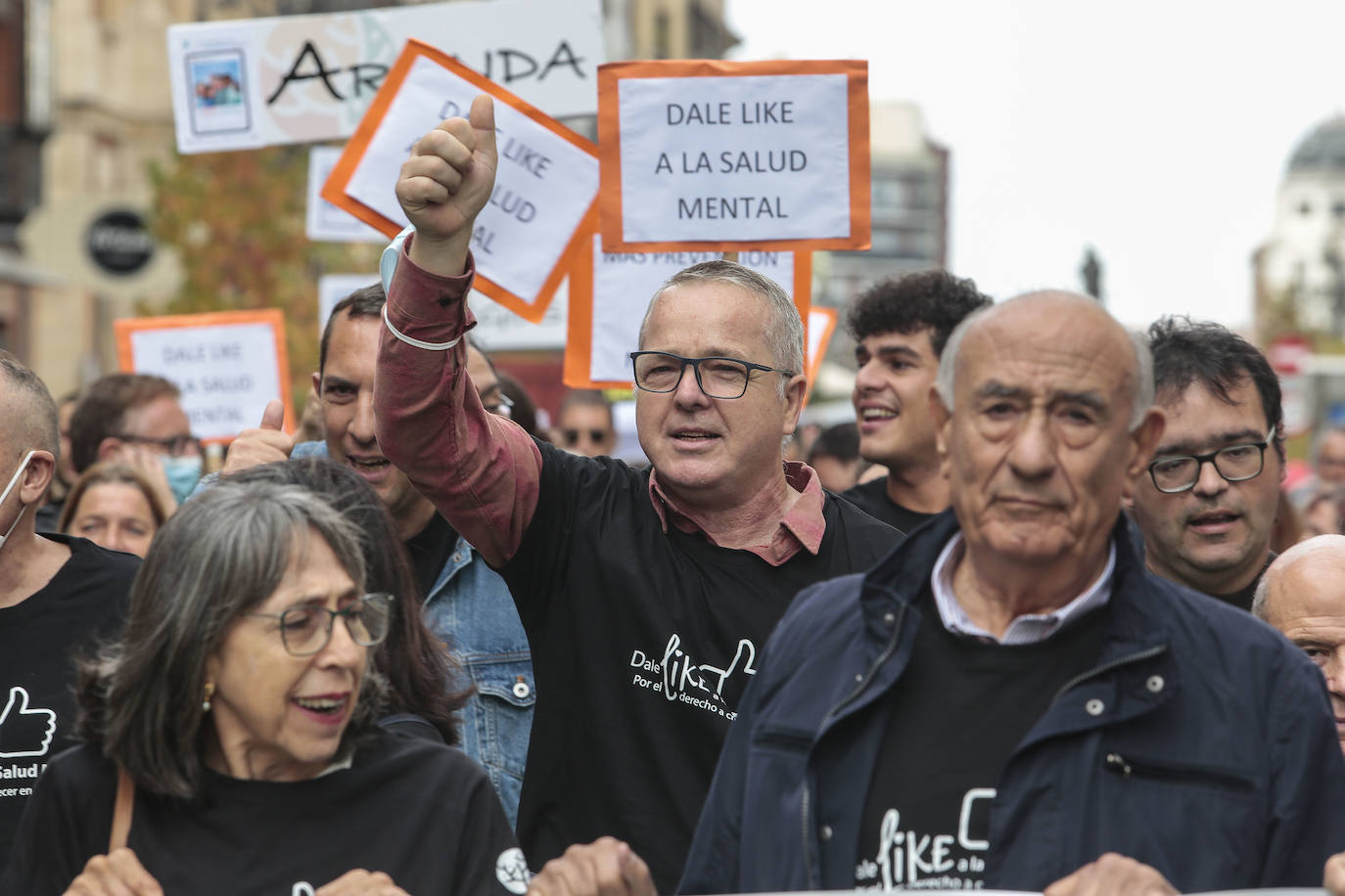 Acto institucional del Día Mundial de la Salud Mental en León. 