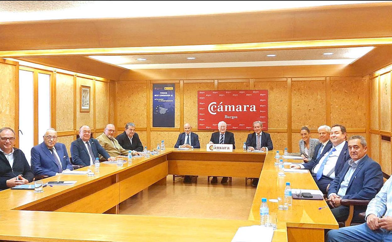 Reunión de los presidentes de las Cámaras de Comercio de la comunidad.