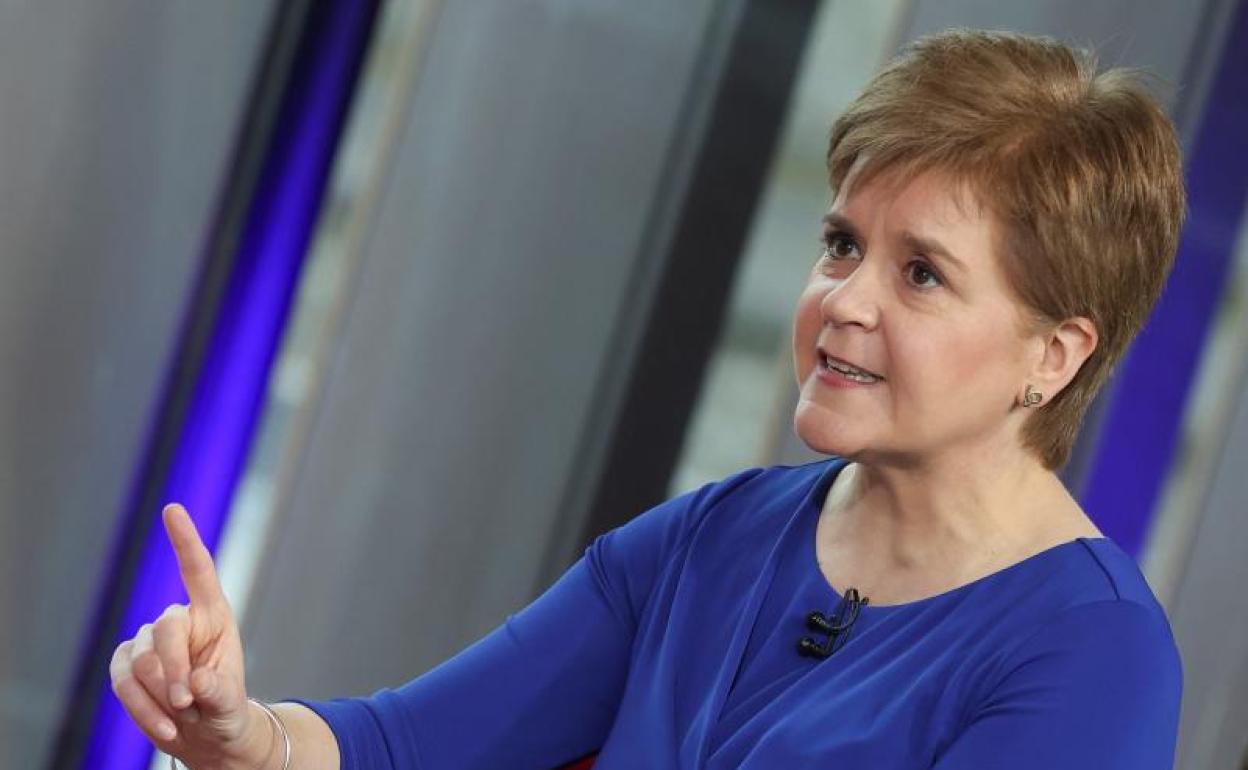 La ministra principal de Escocia, Nicola Sturgeon, en una imagen de archivo. 