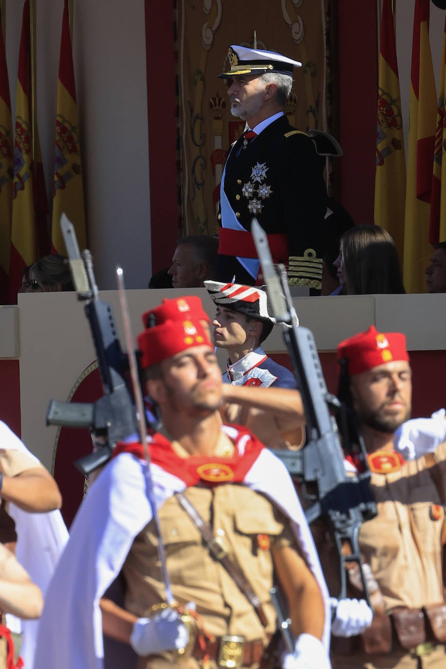 Miembros de las Fuerzas Regulares de Melilla.