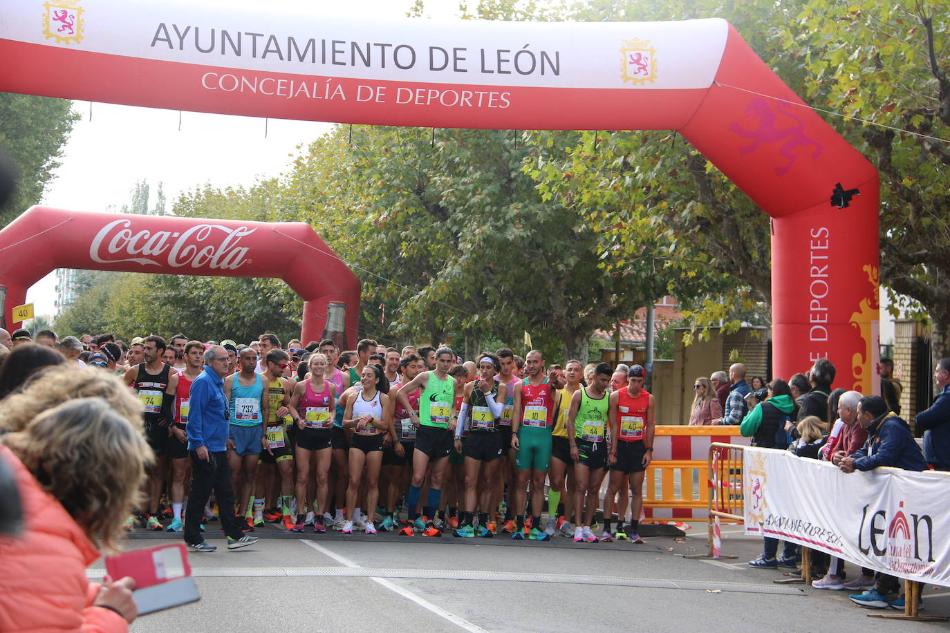 Fotos: Así se preparan los 10 Kilómetros León Cuna del Parlamentarismo