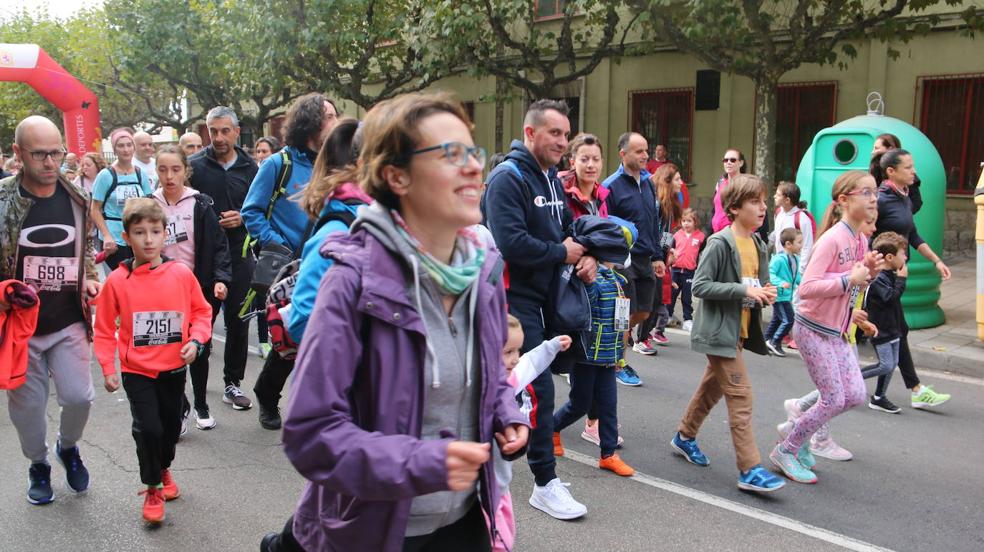 Carrera popular de los 2 kilómetros en León