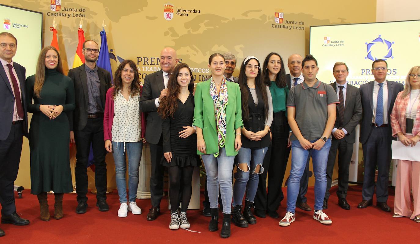 Acto de entrega de los premios a los trabajos sobre cooperación internacional al desarrollo.