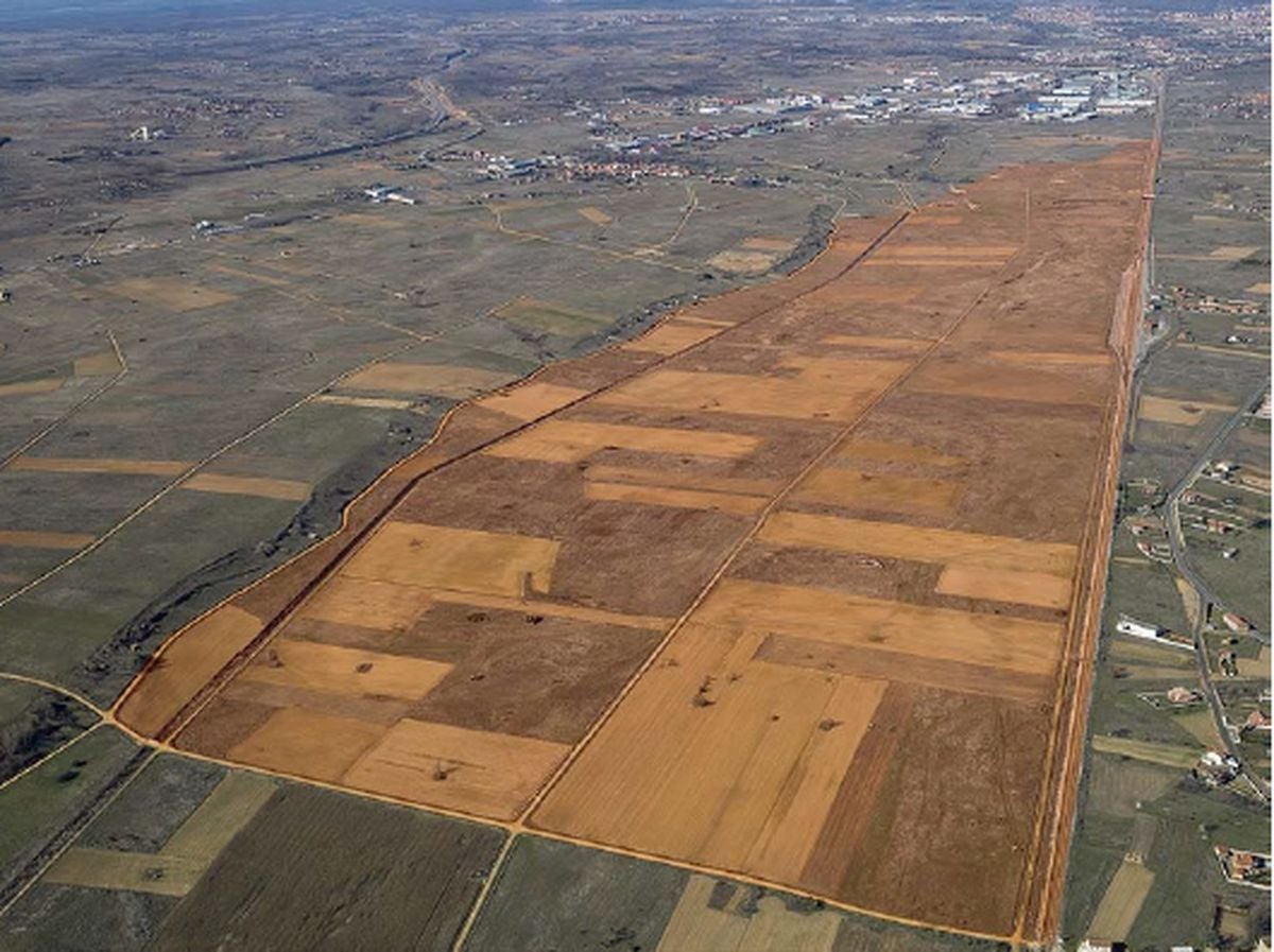 El tren siempre fue el eje determinante que marcaba el desarrollo logístico de Torneros. Sin el ramal ferroviario «sólo sería un polígono más». 