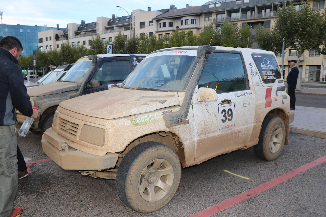 Llegada a meta de la III Iberian Classic Raid en León. 