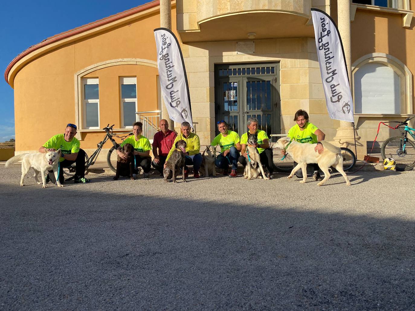 Valdefresno acoge este fin de semana el V Torneo de Mushing de Castilla y León.