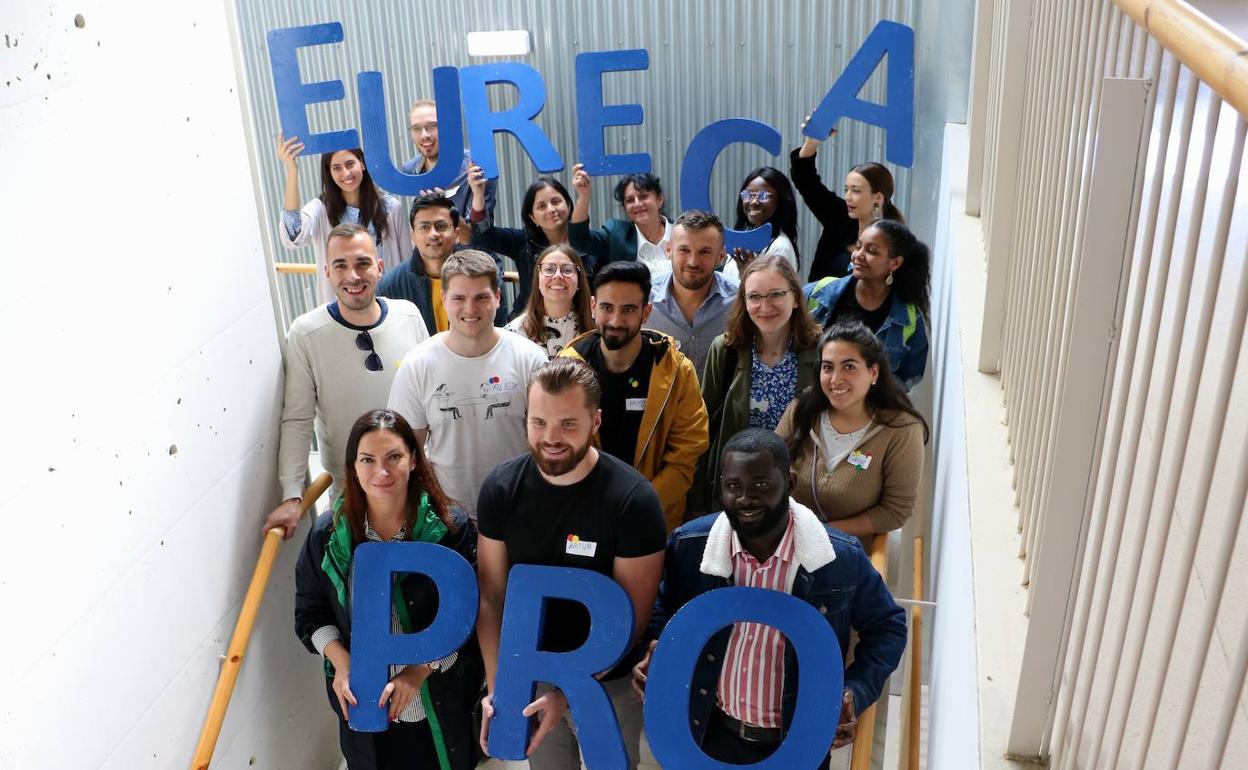 Veinticinco estudiantes de Doctorado de diferentes instituciones europeas participan desde ayer en el EURECA-PRO Young Researchers Forum .