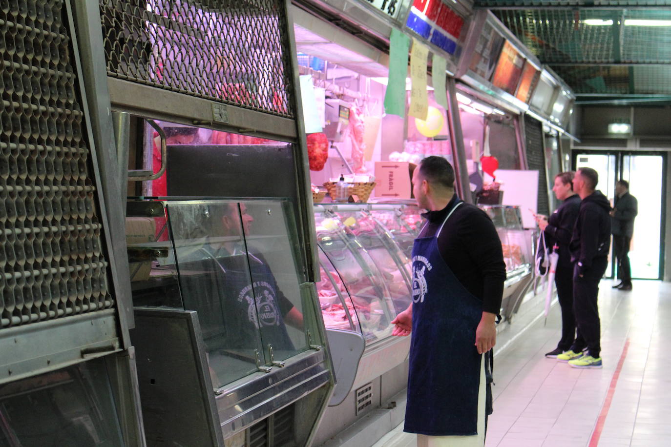 Fotos: Obras en el Mercado del Conde Luna