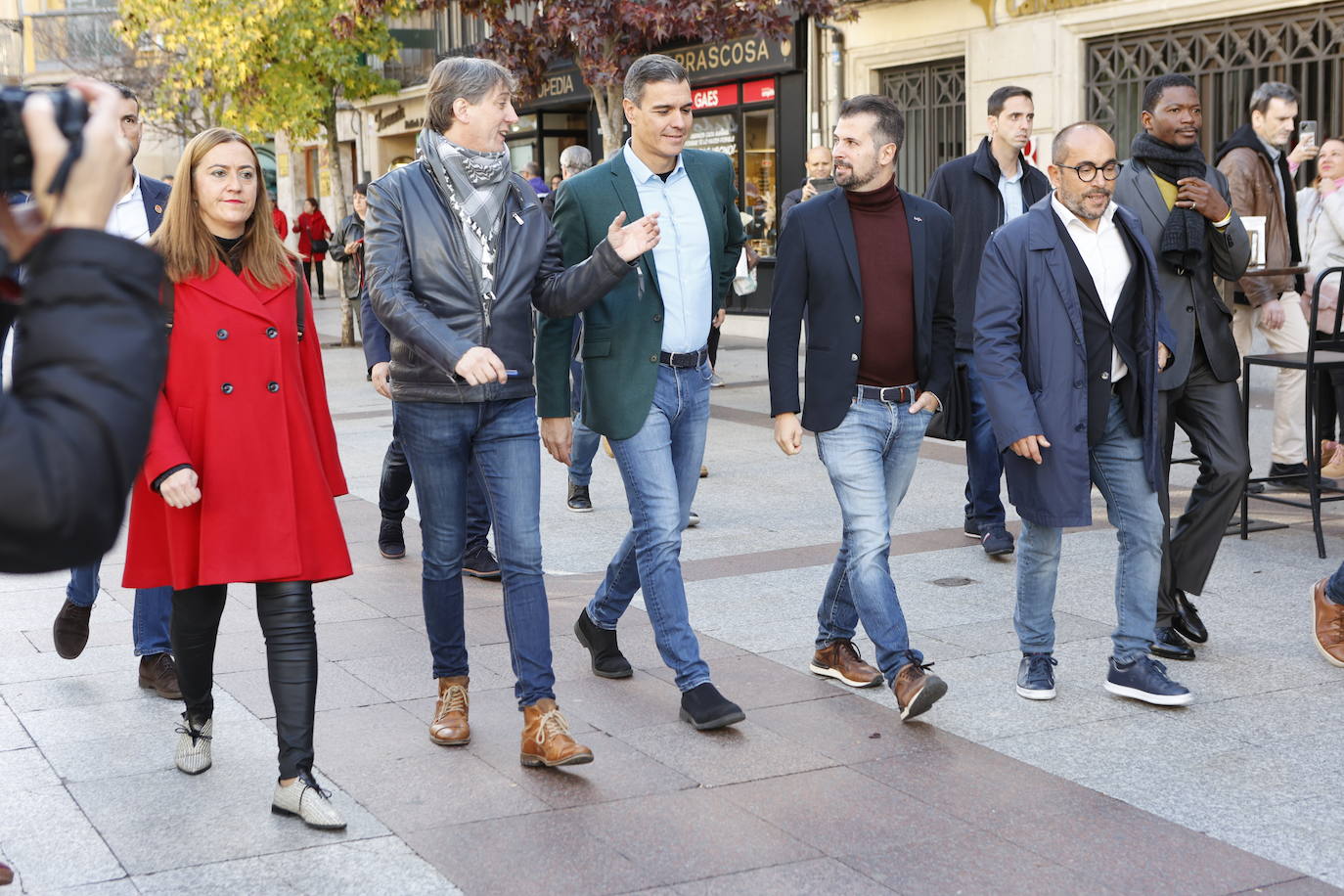 Acto político del PSOE con la participación del secretario general del partido y presidente del Gobierno, Pedro Sánchez
