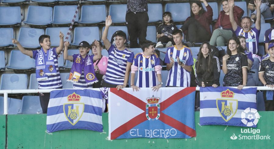 El conjunto berciano se mide al Racing en el partido correspondiente a la jornada 12 de LaLiga SmartBank