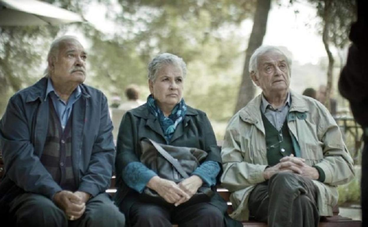 La película cuanta como en una residencia de ancianos de Jerusalén.