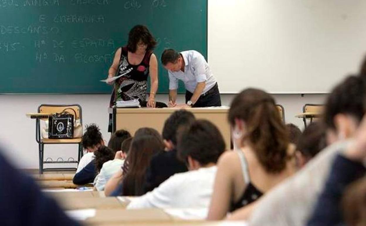 Imagen del aula de un centro escolar.