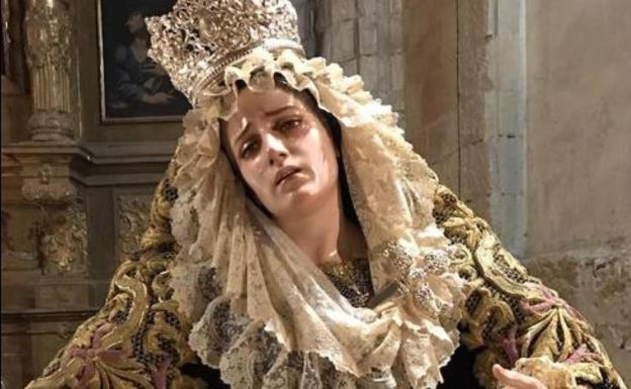 Imagen de la Divina Gracia, en San Marcos.