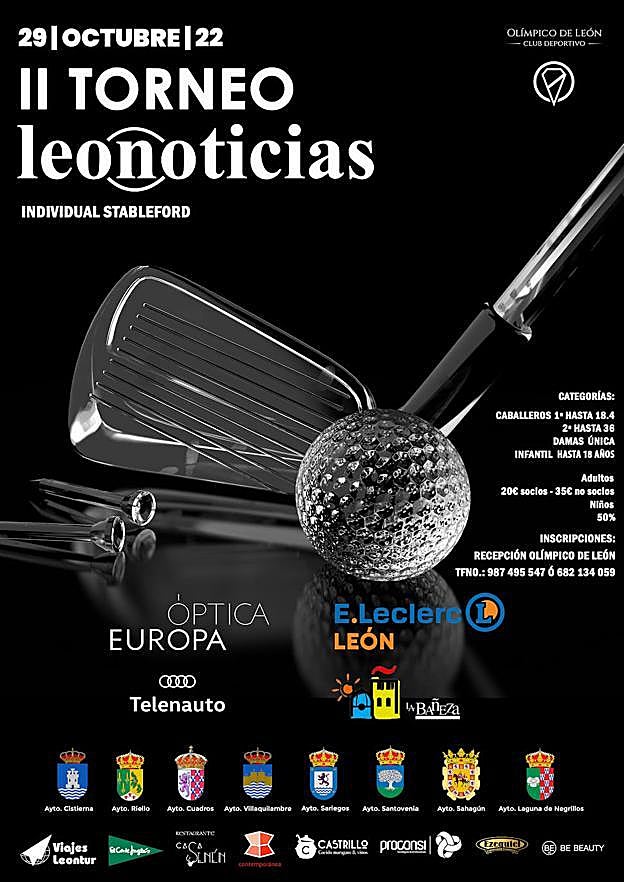 leonoticias celebra este sábado su II Torneo de Golf.