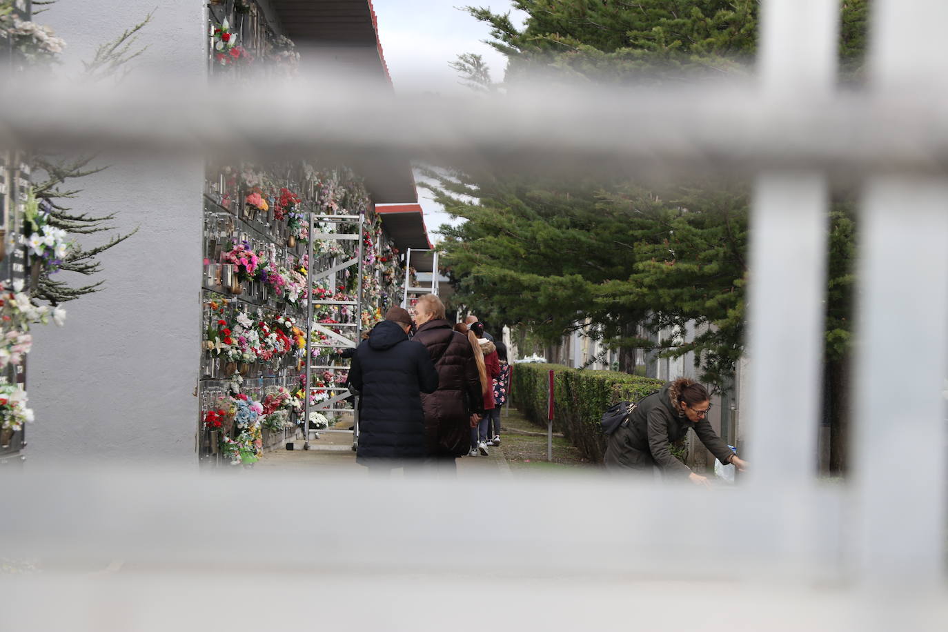 Miles de leoneses se desplazan hoy al cementerio de San Froilán para recordar a sus seres queridos ya difuntos