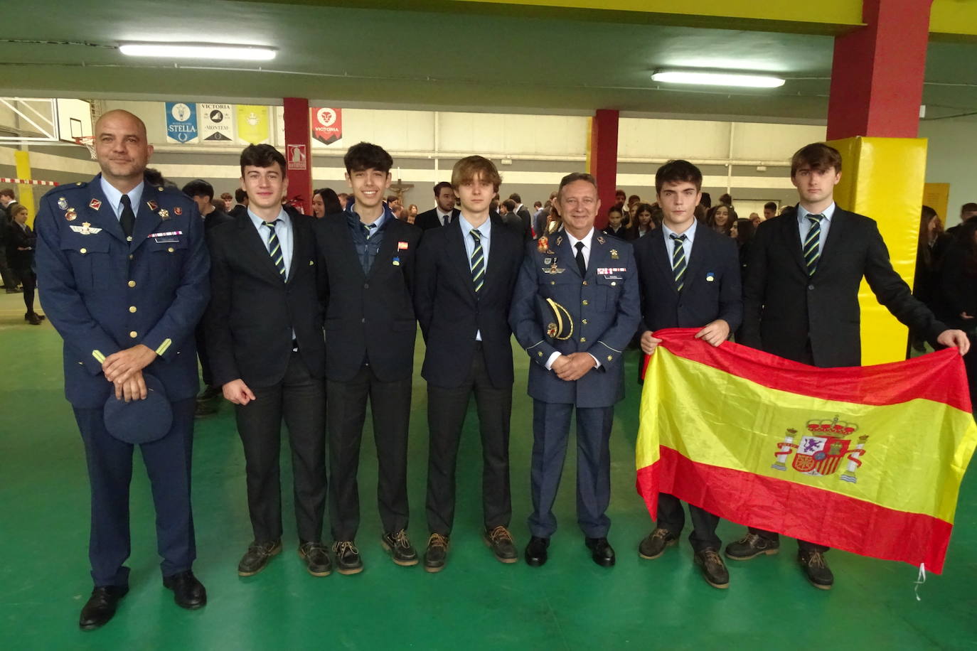 Fotos: Acto de homenaje a la bandera