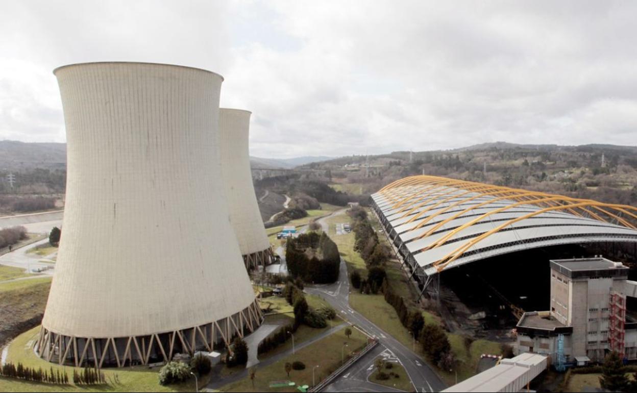 Imagen de la central térmica de As Pontes, en Galicia, durante una etapa de parón. 