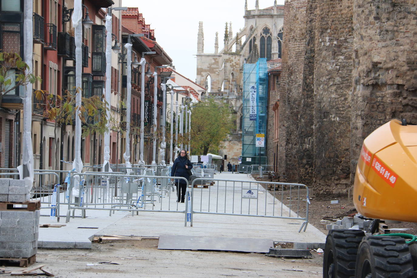 Fotos: Avanza la peatonalización de Carreras y Los Cubos