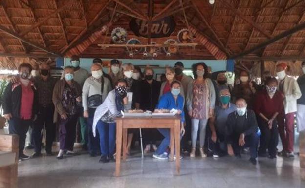 Una de las activiadades de la Colonia Leonesa en Cuba.