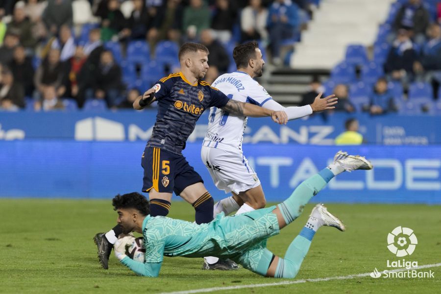 El conjunto berciano cae en el partido disputado ante el Leganés en territorio madrileño