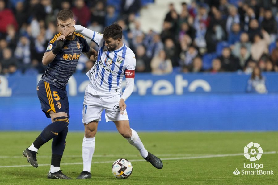 El conjunto berciano cae en el partido disputado ante el Leganés en territorio madrileño