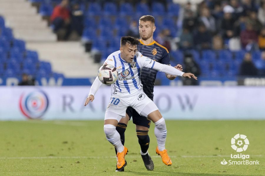 El conjunto berciano cae en el partido disputado ante el Leganés en territorio madrileño