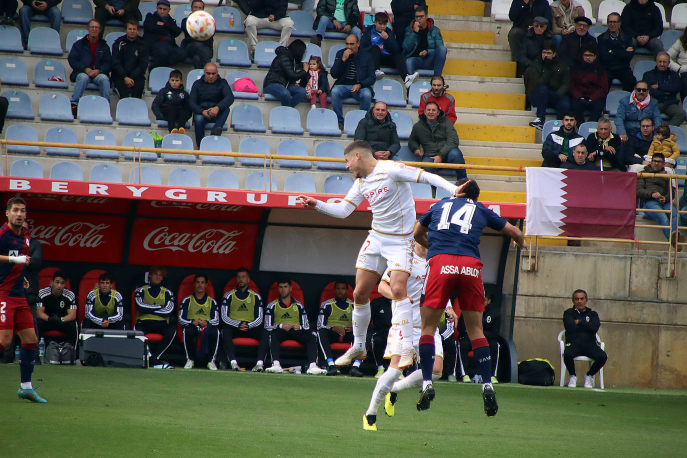 El conjunto leonés recibe al Rayo Majadahonda en la jornada 11 del grupo 1 de la Primera RFEF.