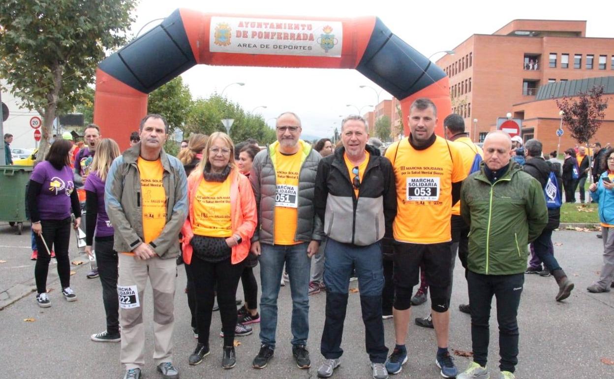 Medio millar de personas participan en la III Marcha Solidaria por la Salud Mental en El Bierzo
