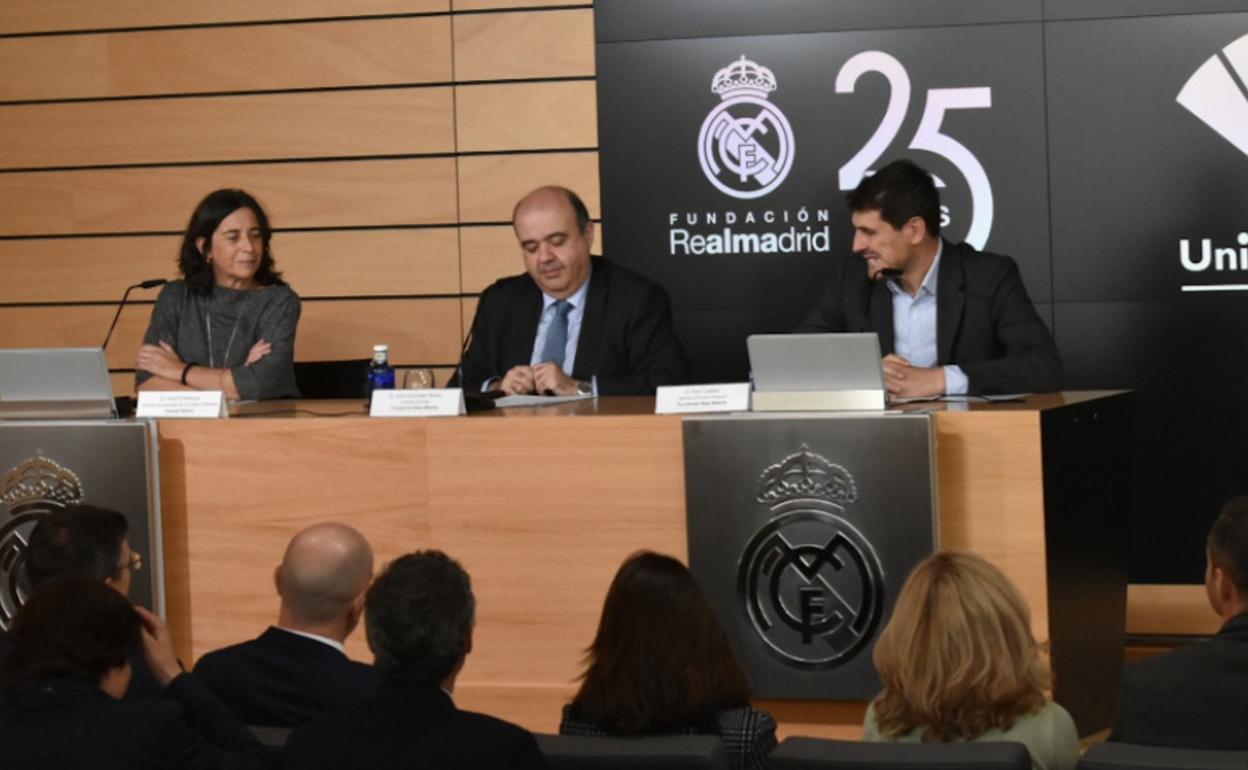 Acuerdo entre Unicaja y la Fundación Real Madrid.