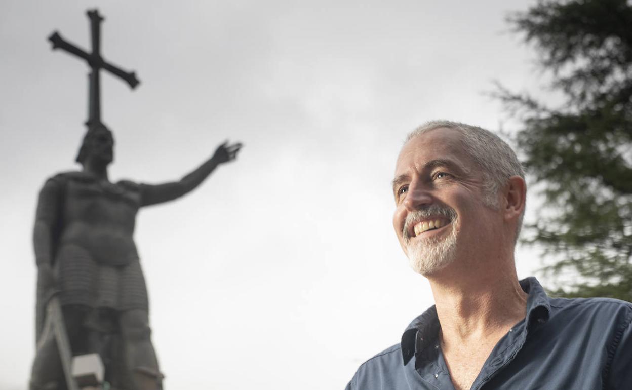 Escritor madrileño José Ángel Mañas que saltó a la fama por su. obra Historias del Kronen