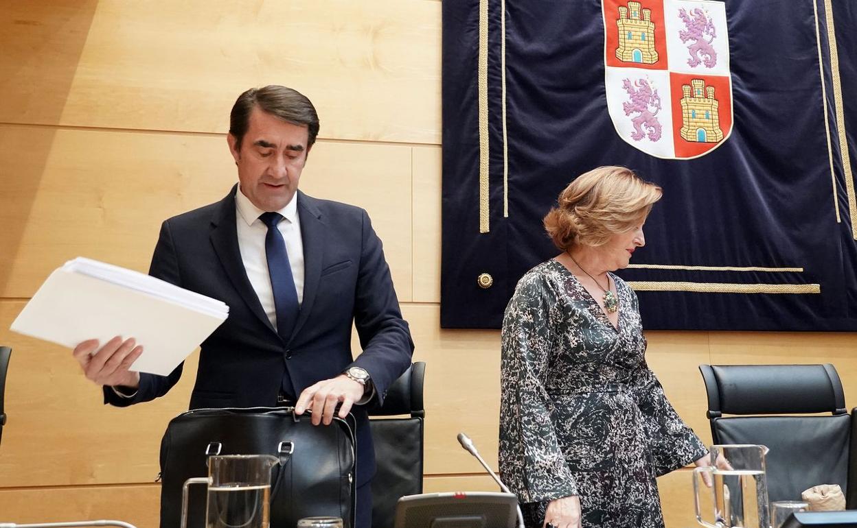 Suárez-Quiñones, durante su comparecencia de este martes. 