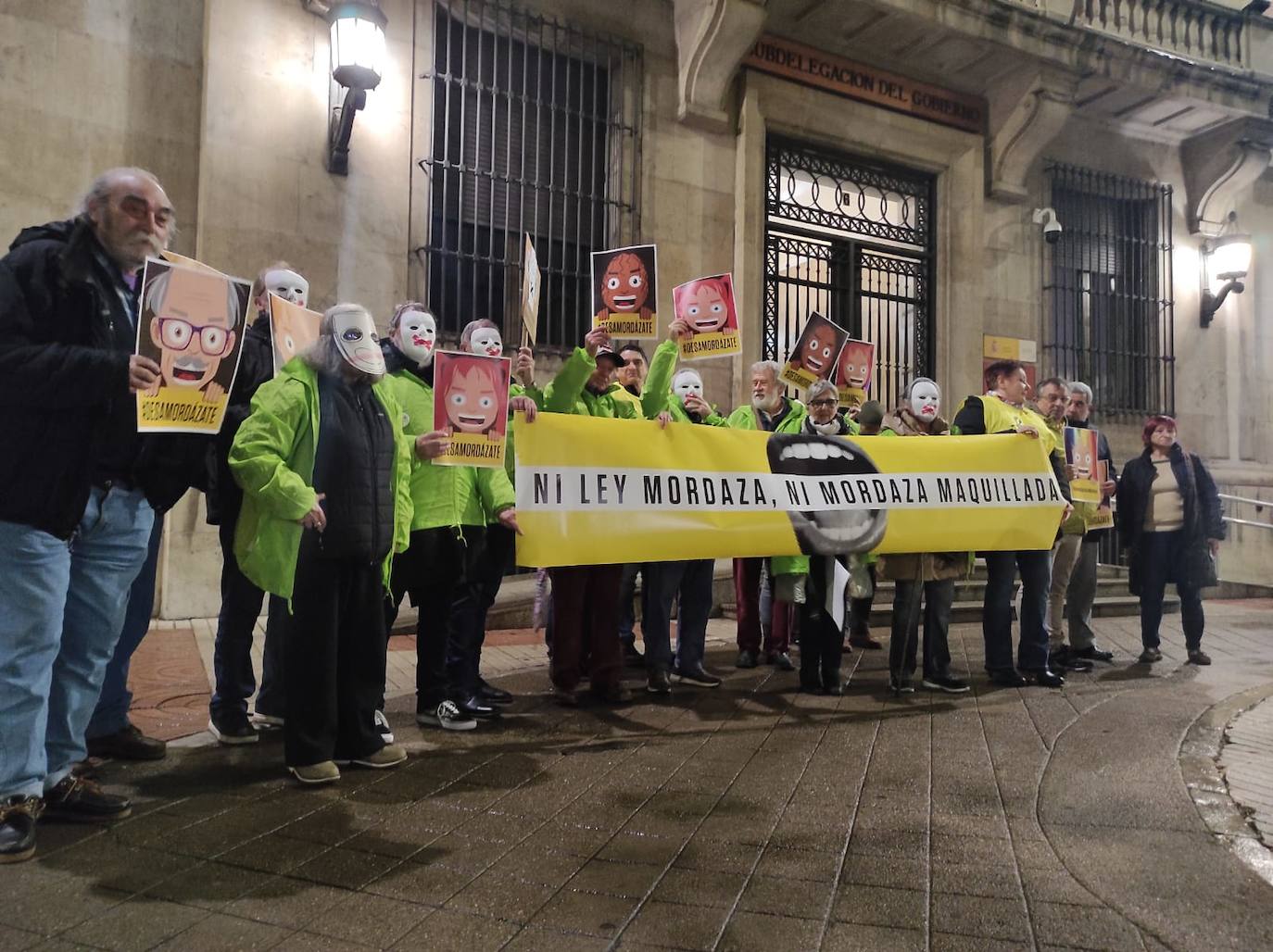 León clama contra la 'Ley Mordaza.