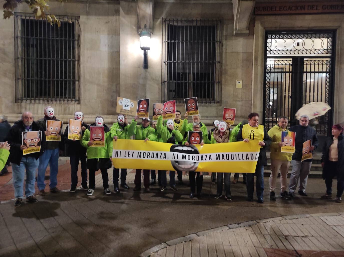 León clama contra la 'Ley Mordaza.