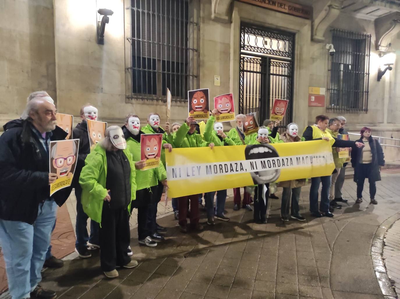 León clama contra la 'Ley Mordaza.