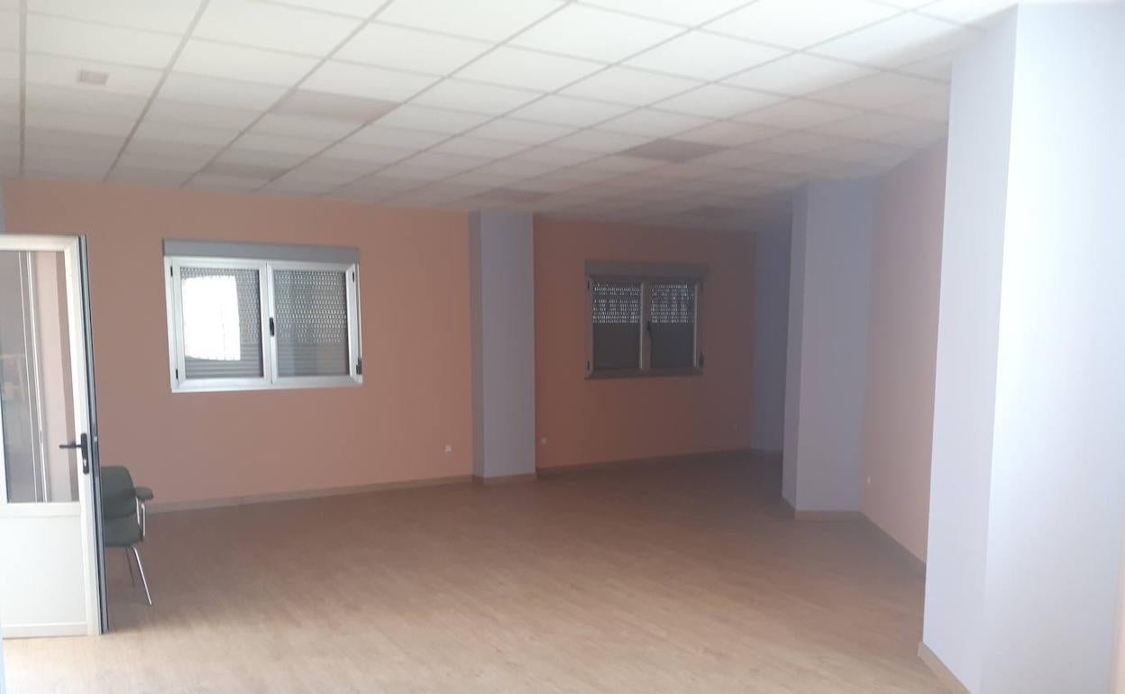 La nueva aula multidisciplinar del CEIP Bernardino Pérez en Valencia de Don Juan.