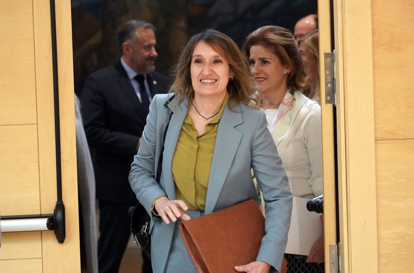 La consejera de Educación, Rocío Lucas, comparece ante la Comisión de Economía y Hacienda de las Cortes de Castilla y León para explicar el Proyecto de Ley de Presupuestos de la Comunidad para 2023 en lo referente a su departamento