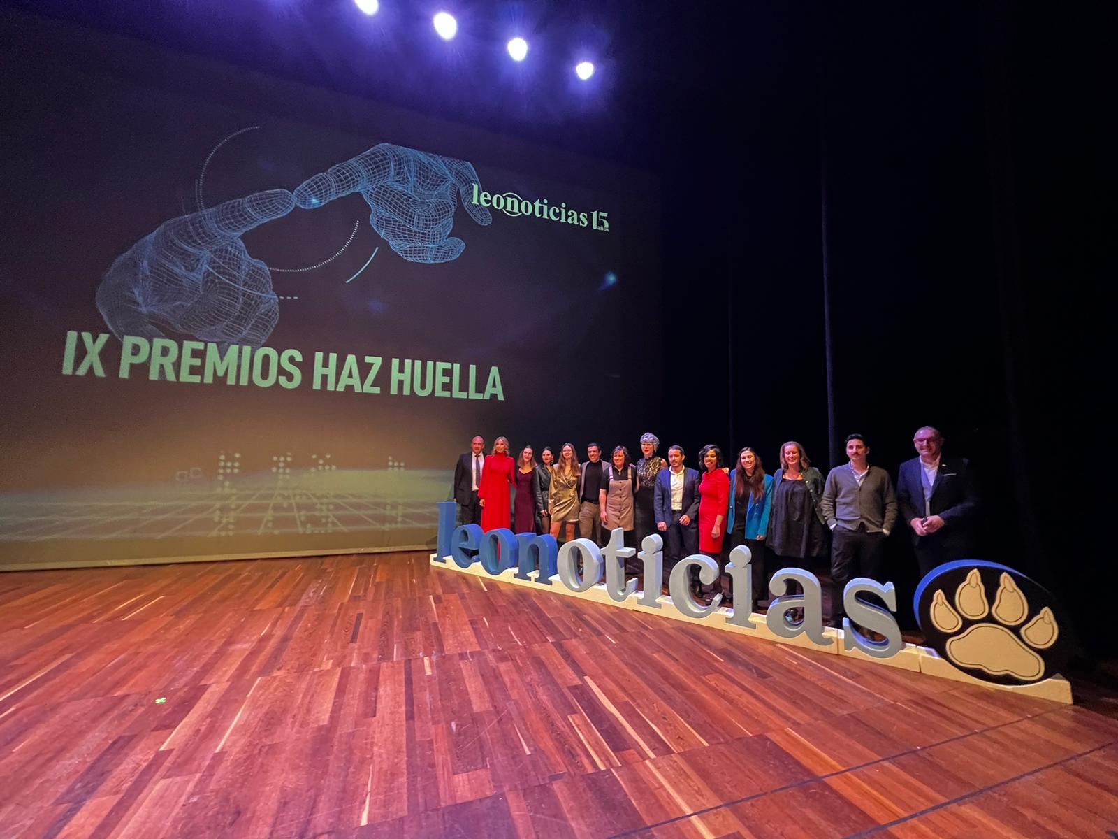 Los IX Premios Haz Huella Leonoticias congregaron a todos aquellos que luchan por los valores leoneses.