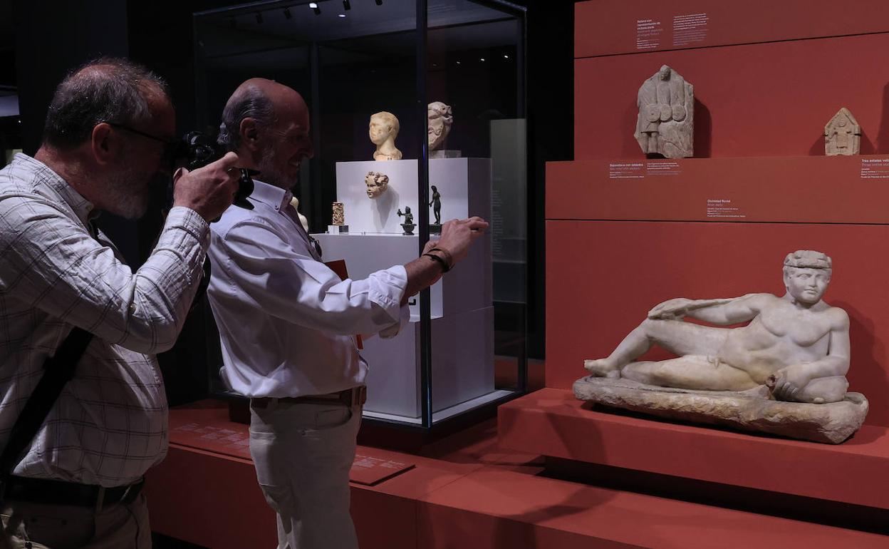 Una exposición en el Museo Arqueológico Nacional, en Madrid.