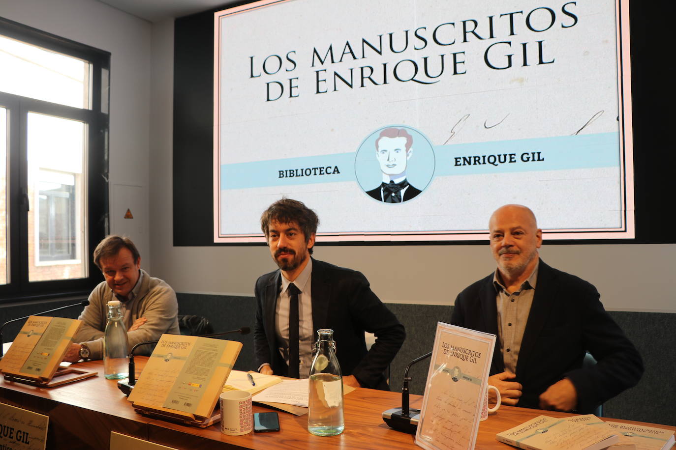 Presentación del libro 'Manuscritos inéditos de Enrique Gil'