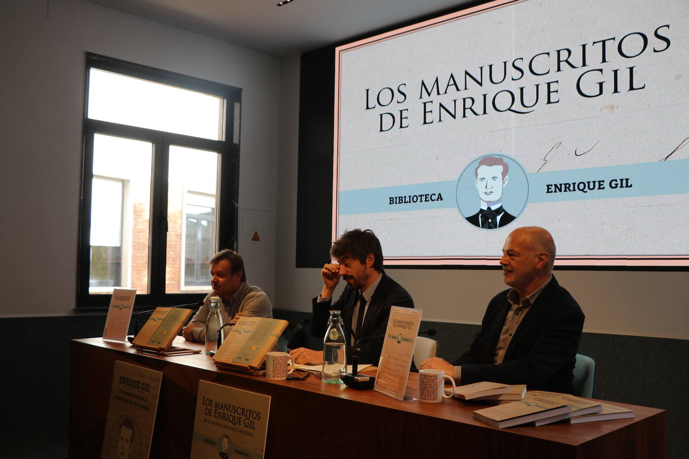 Presentación del libro 'Manuscritos inéditos de Enrique Gil'