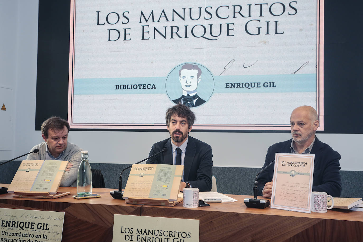 Presentación del libro 'Manuscritos inéditos de Enrique Gil'