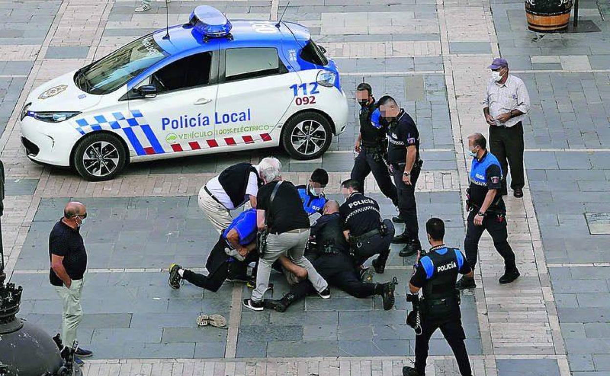 Imagen de uno de los cursos sobre operativos de intervención policial.