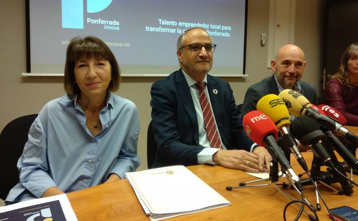 Presentación del proyecto 'Ponferrada Innova' en el edificio de mandos de la Ciuden en Ponferrada.